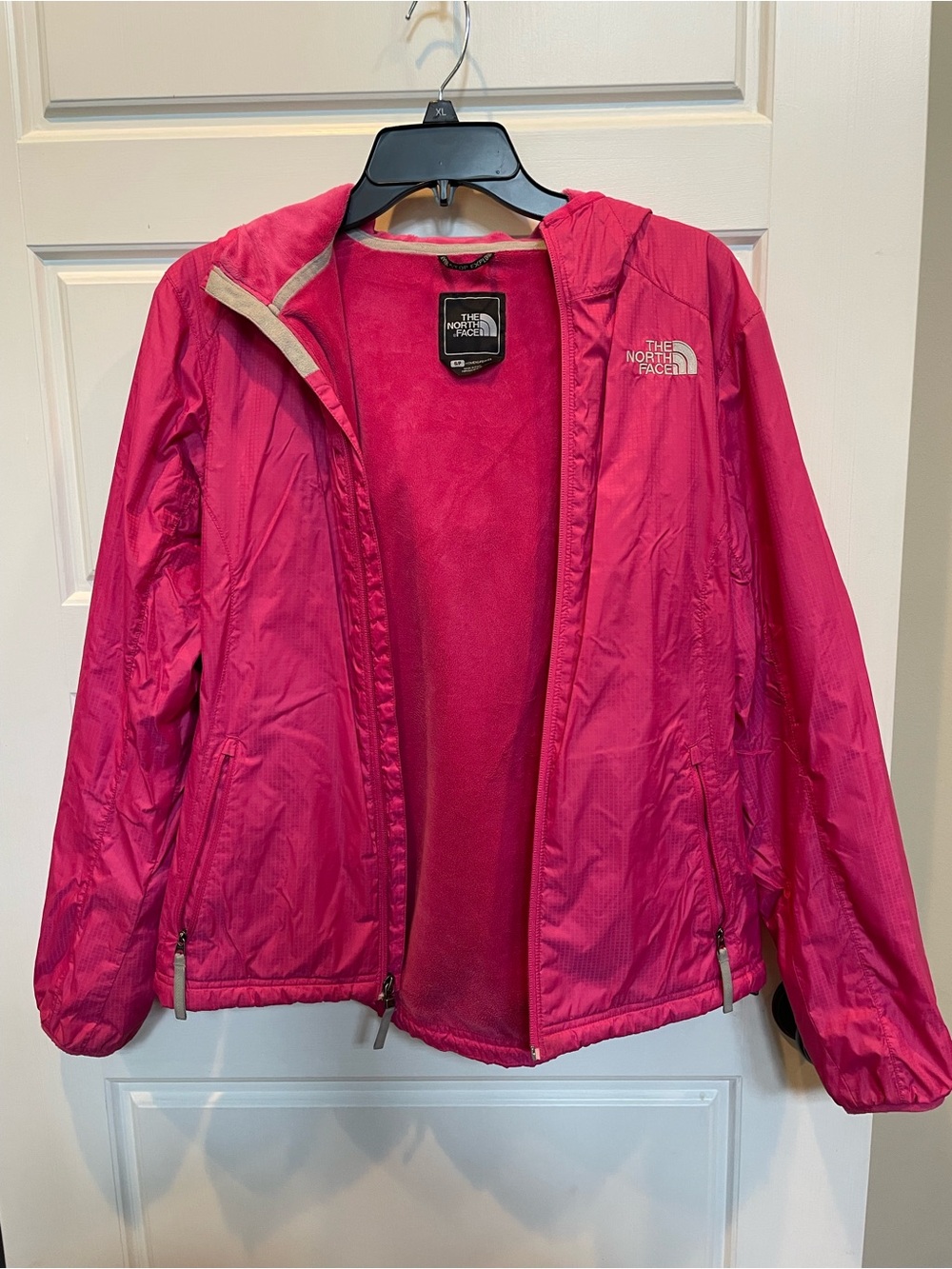 The North Face Pink Women's Fleece-Lined Jacket